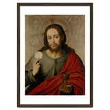 Juan de Juanes / 'The Saviour', 1545-1550, Spanish School, Oil on panel, 73 cm x 49 cm, P00845. thumbnail