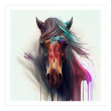 Wild Horse Face Portrait (Print Only) thumbnail