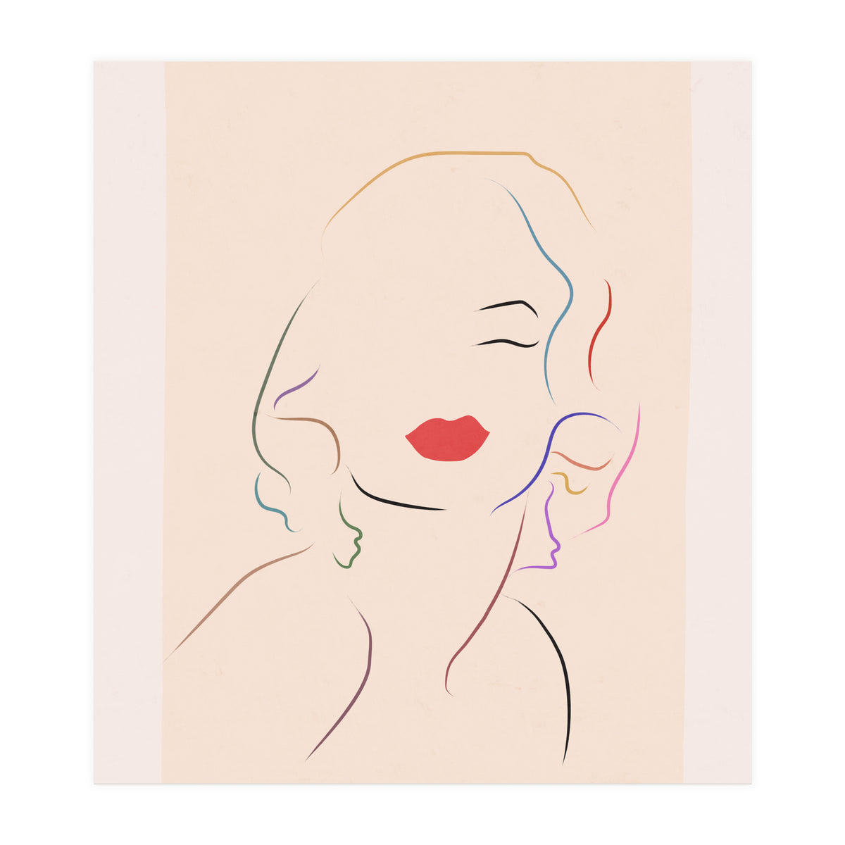 Marilyn's Kiss (Print Only)