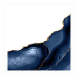 Navy & Gold Agate Texture 22 (Print Only) thumbnail
