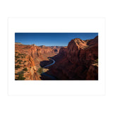 Canyon Majesty: River Through the Red Rocks (Print Only) thumbnail