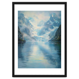 Ethereal Descent: The Glimmering Silence of the Ancient Glacial Fjord thumbnail