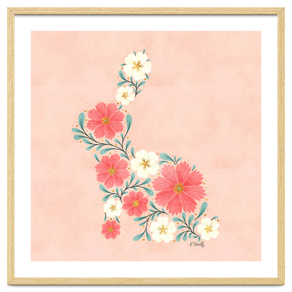 Flower Filled Rabbit