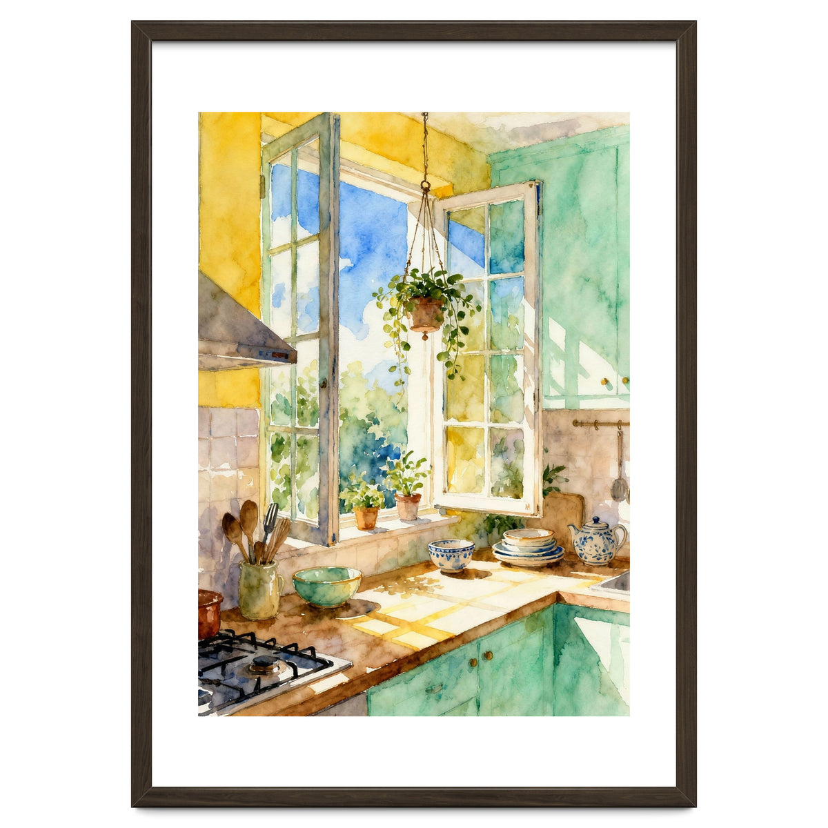 Matisse Inspired Kitchen Room