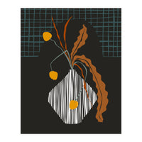 Midcentury ikebana dark (Print Only)