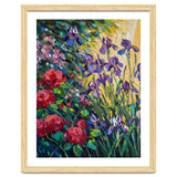 Expressive Heavy Impasto Floral Oil Painting thumbnail