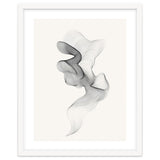 Abstract Black And White Swirling Lines Flowing Form thumbnail