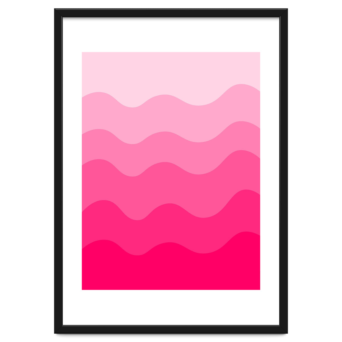 Pink gradient design