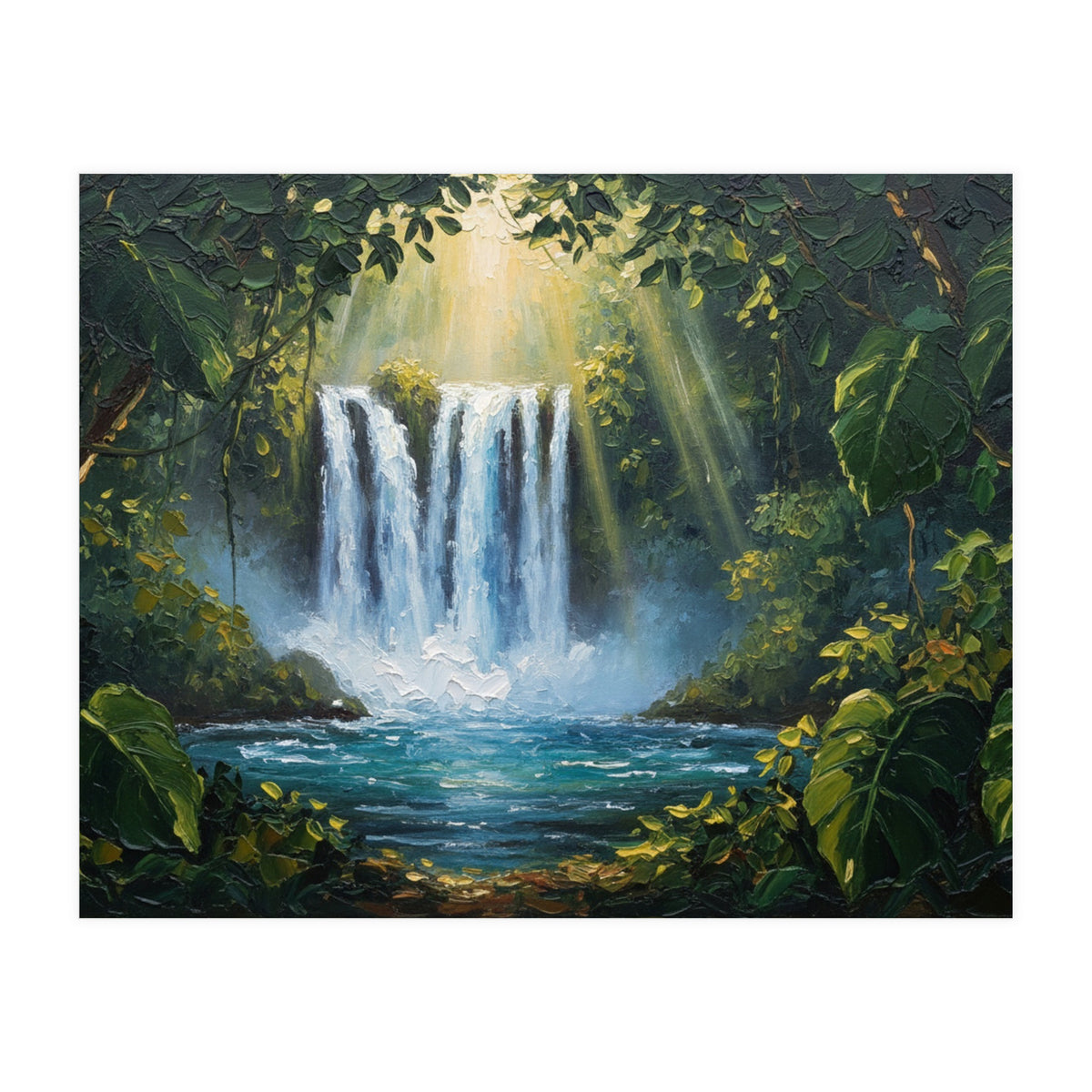 Hidden Jungle Sanctuary (Print Only)