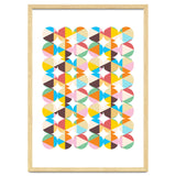 Retro Geometry #society6 #decor #buyart thumbnail