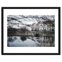 Residential house along the lake