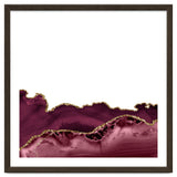 Burgundy & Gold Agate Texture 30 thumbnail