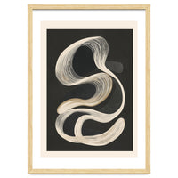 Monochrome Flow Abstract Line Movement