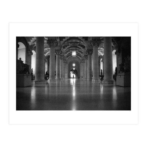 Lost inside the Louvre (Print Only)