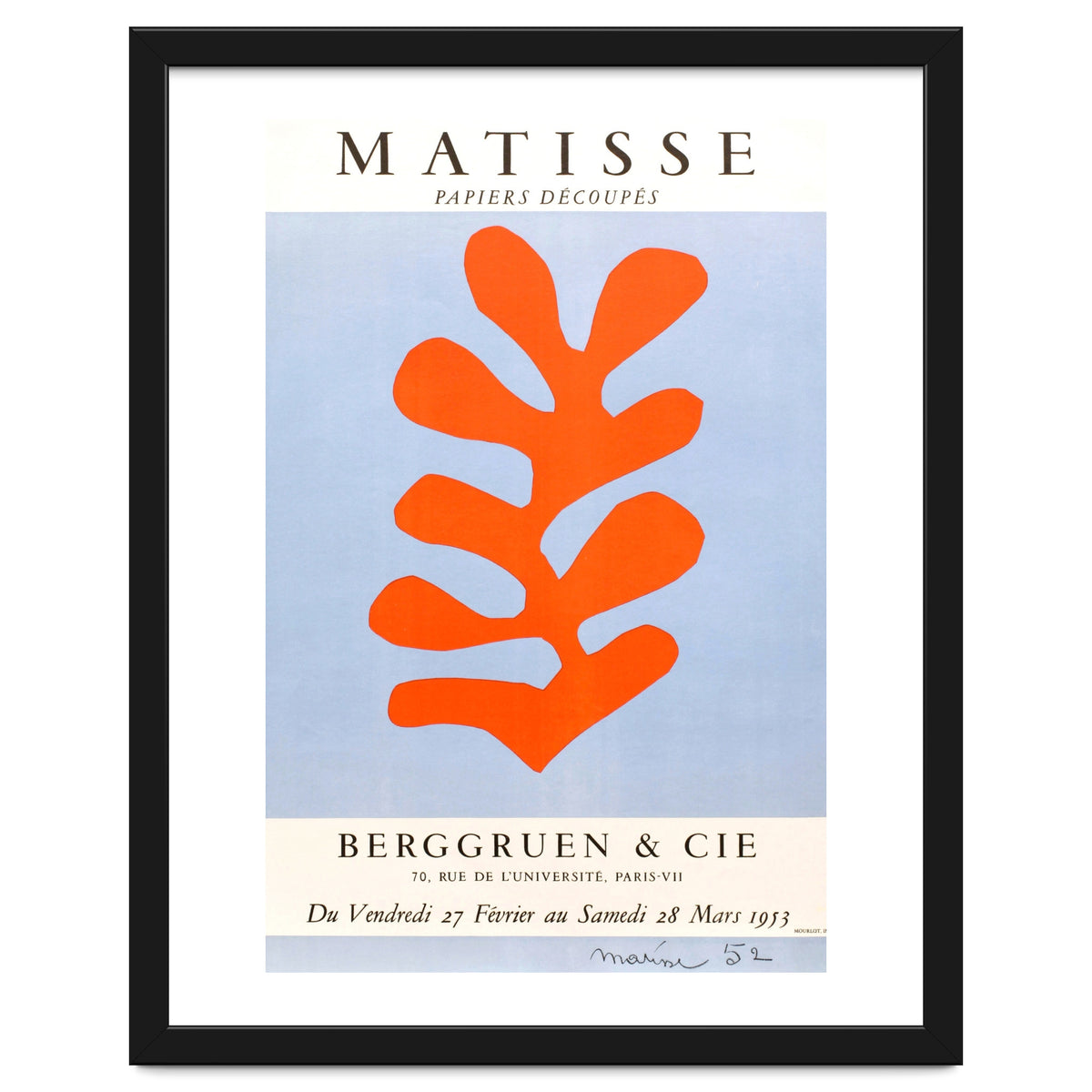Henri Matisse – Papiers découpés (1953) | Vibrant Cut-Out Art