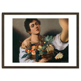 Boy With A Basket Of Fruit - Caravaggio - Selfie thumbnail