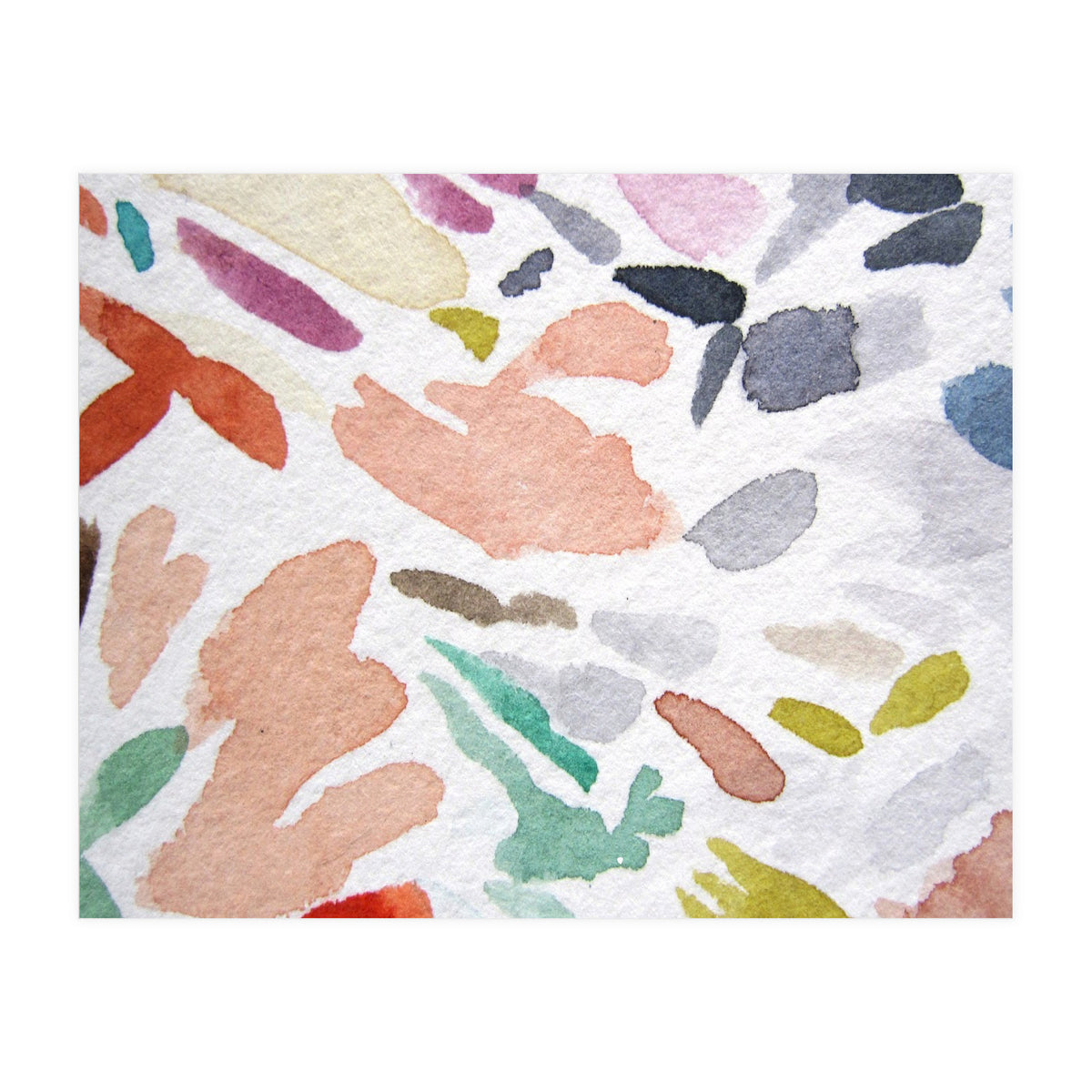 Abstract, Watercolor, Art Print, Viddy Pop The Mood Room (Print Only)