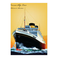 Oversea Steamship Liner (Print Only)