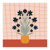 Floral Vase Orange (Print Only) thumbnail