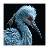 Striking Portrait Of A Blue Heron Bird (Print Only) thumbnail