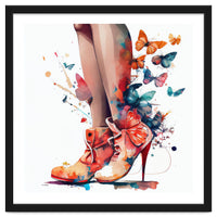 Butterfly Heels Splash