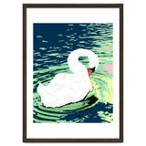 Self Reliance, Swan Birds Painting, Self Esteem Self Love Positivity, Proud Freedom Independence Wildlife Animals thumbnail