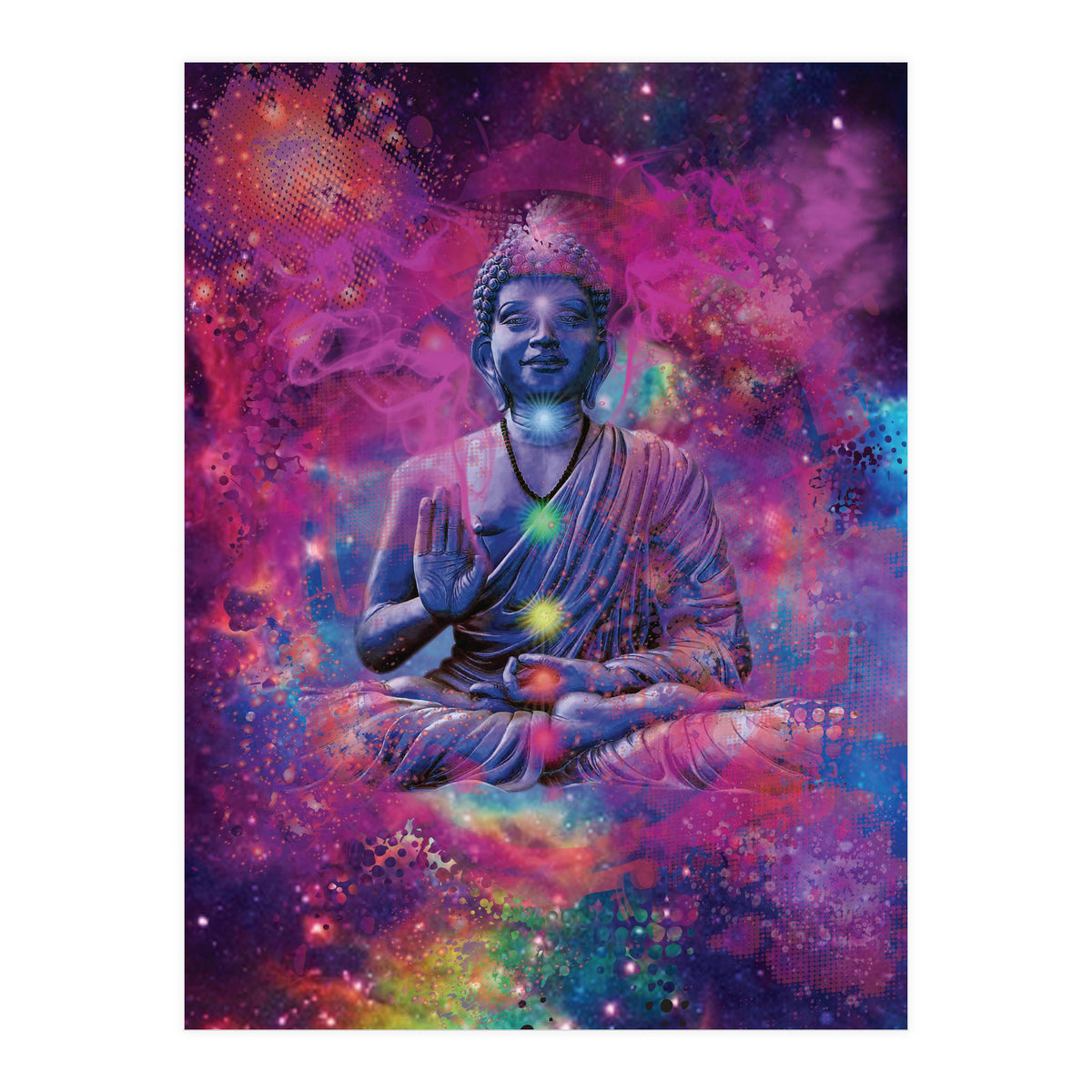 Buddha Chakra Spirit Spirit Energy (Print Only)