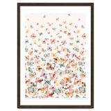 Watercolor Spring Butterflies Apricot thumbnail