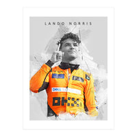 Lando Norris Formula 1 (Print Only)