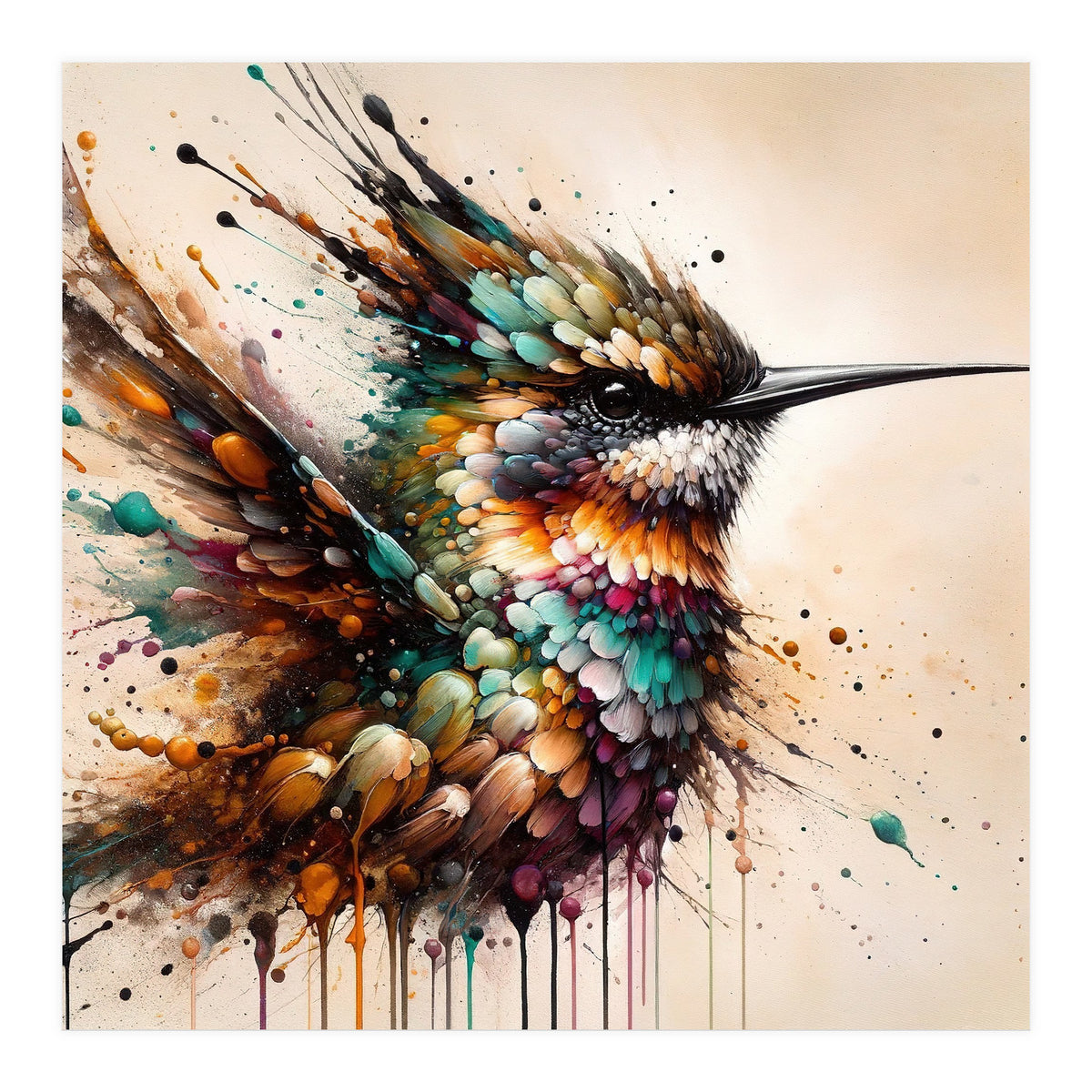 Powerful Hummingbird (Print Only)