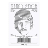 Receipt Art Ringo Starr Quotes (Print Only)