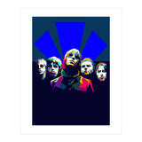 OASIS British Rock Band Art WPAP Trending Now (Print Only) thumbnail