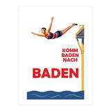 Baden Baden Swim Girl (Print Only) thumbnail