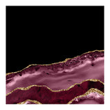 Burgundy & Gold Agate Texture 17 (Print Only) thumbnail