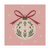 Christmas Flower Globe (Print Only) thumbnail