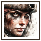 Fierce Pirate Captain Portrait thumbnail