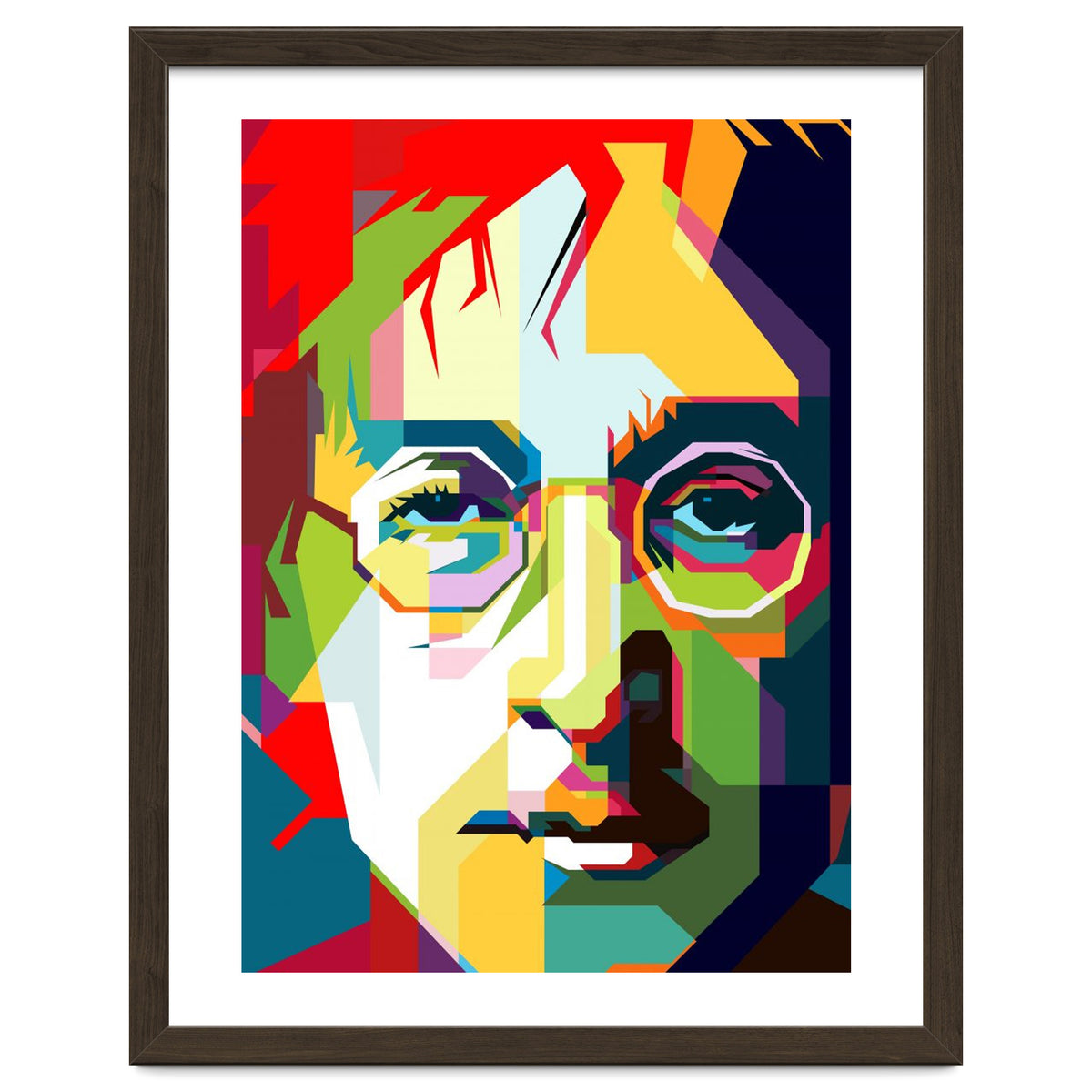 John Lennon Imagine Song Pop Art Wpap