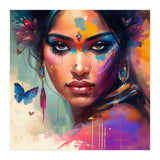 Butterfly Aura Hindu Portrait (Print Only) thumbnail