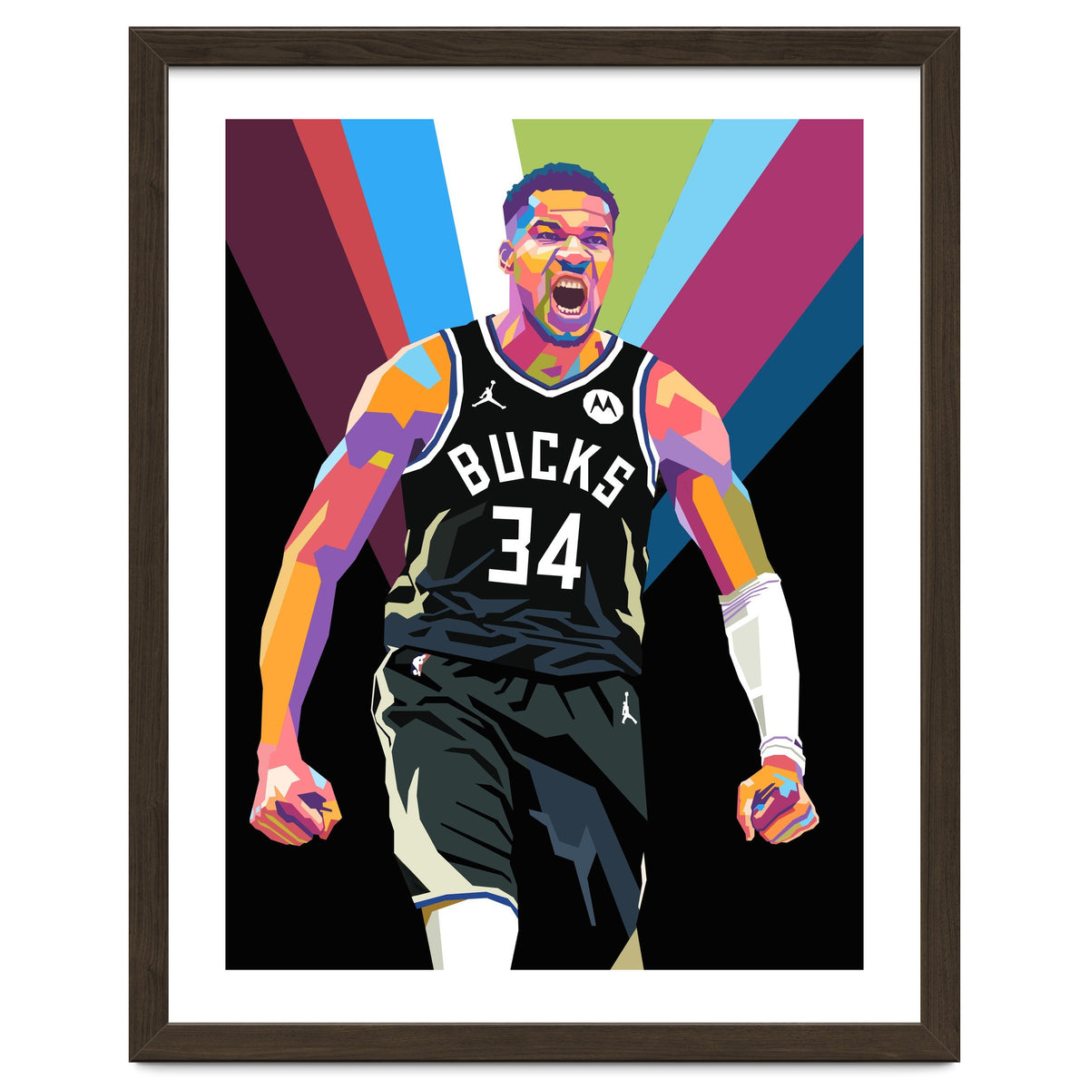 Giannis Antetokounmpo art