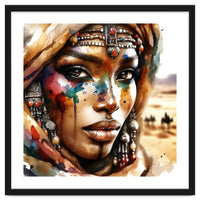 Desert Jewels Tuareg Woman Portrait