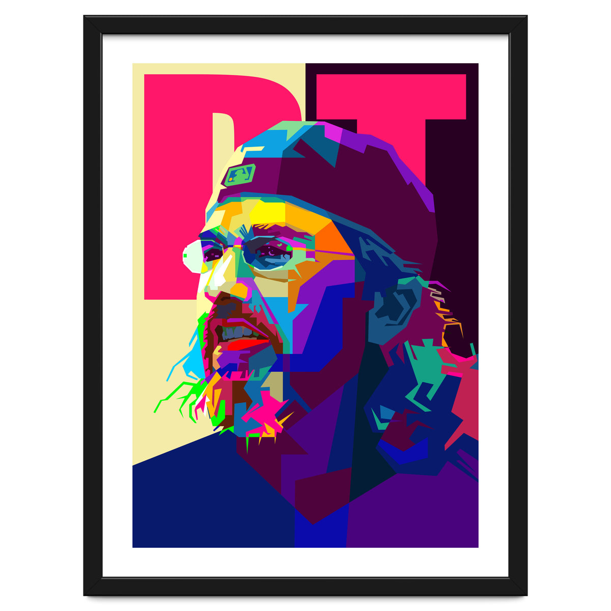 Mike Portnoy Drum Musician Pop Art WPAP