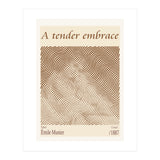 A Tender Embrace – Émile Munier (1887) (Print Only) thumbnail
