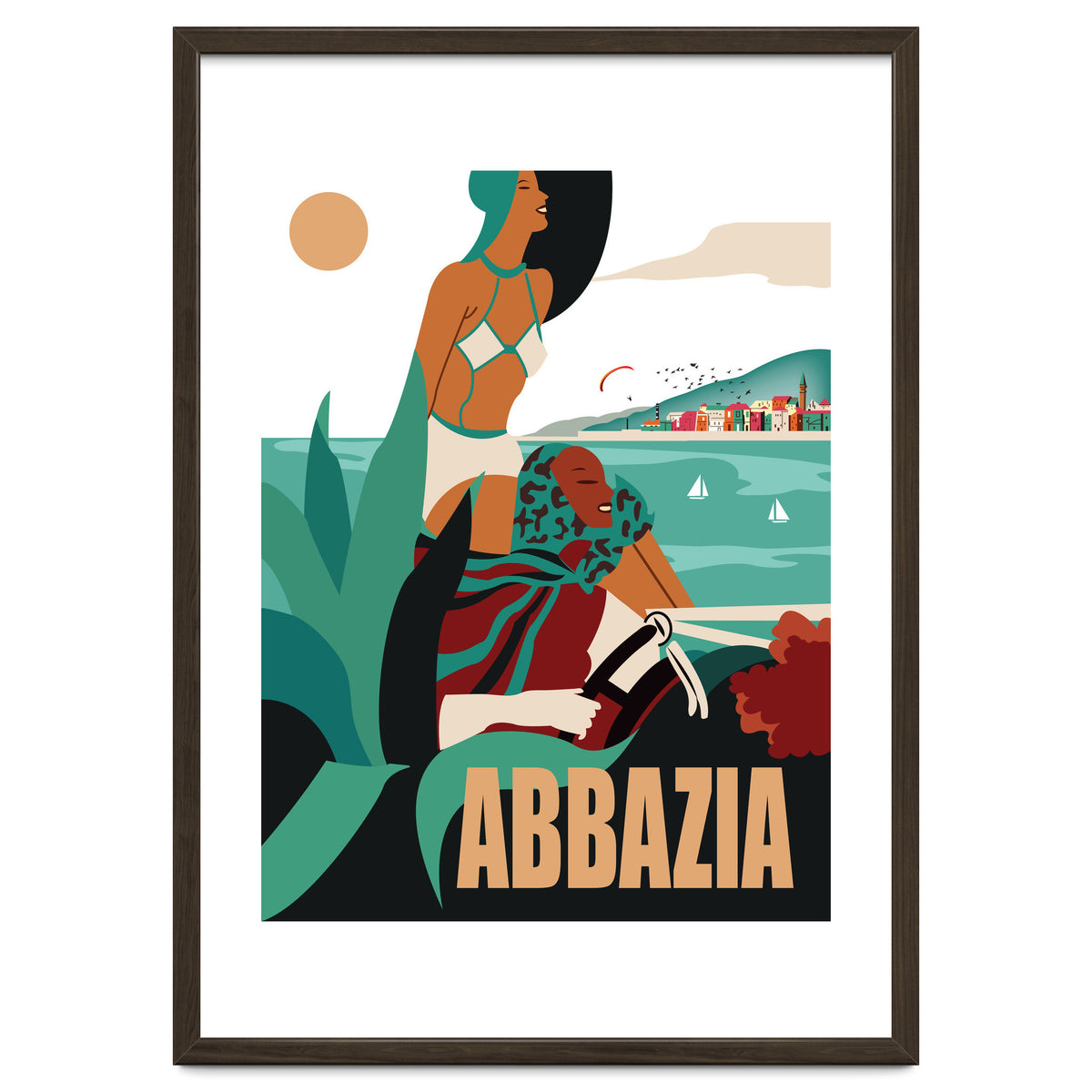 Abbazia, Two Ladies on a Drive