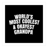 World's most coolest and okayest grandpa (Print Only) thumbnail