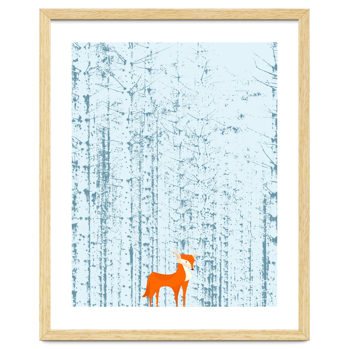 Fox Lost In The Woods