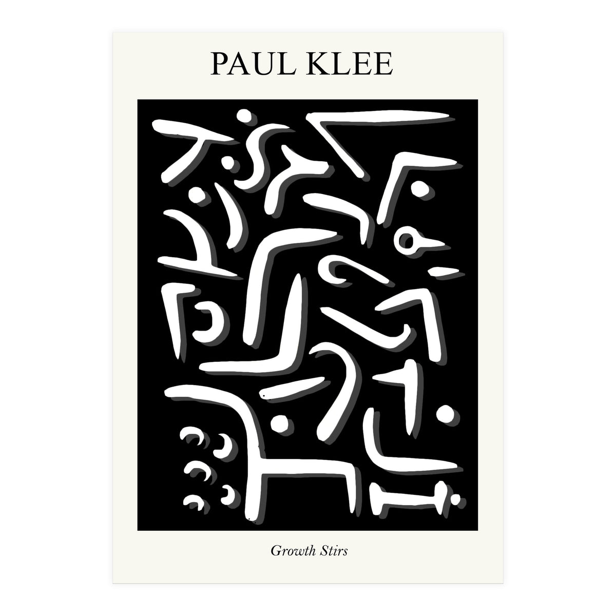 Growth Stirs — Inspired by Paul Klee (Print Only)