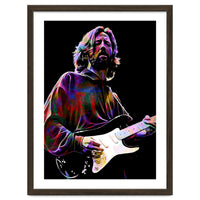 Eric Clapton Rock and Blues Guitarist Legend v4