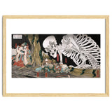 Utagawa Kuniyoshi – Mitsukuni Defying the Skeleton Specter (1910) | Dramatic Japanese Ukiyo-e Masterpiece thumbnail
