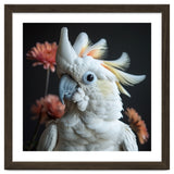 Beautiful Cockatoo Parrot With Yellow Crest thumbnail