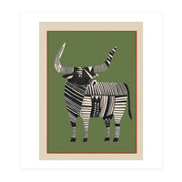 Striped Bull (Print Only)